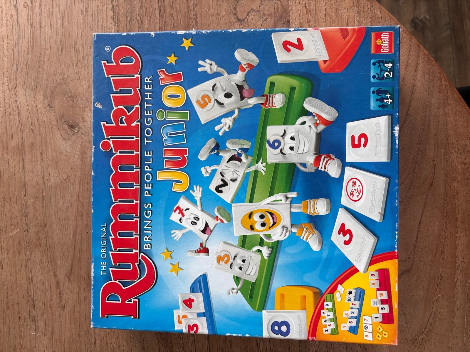 Rummikub Junior - Leuk familiespel, gebruikt, Drie of vier spelers, Ophalen, Gebruikt