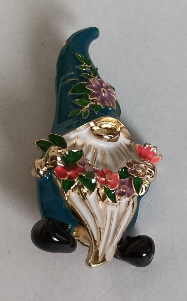 Kabouter broche, Overige materialen, 4 tot 7 cm, Overige kleuren, Nieuw