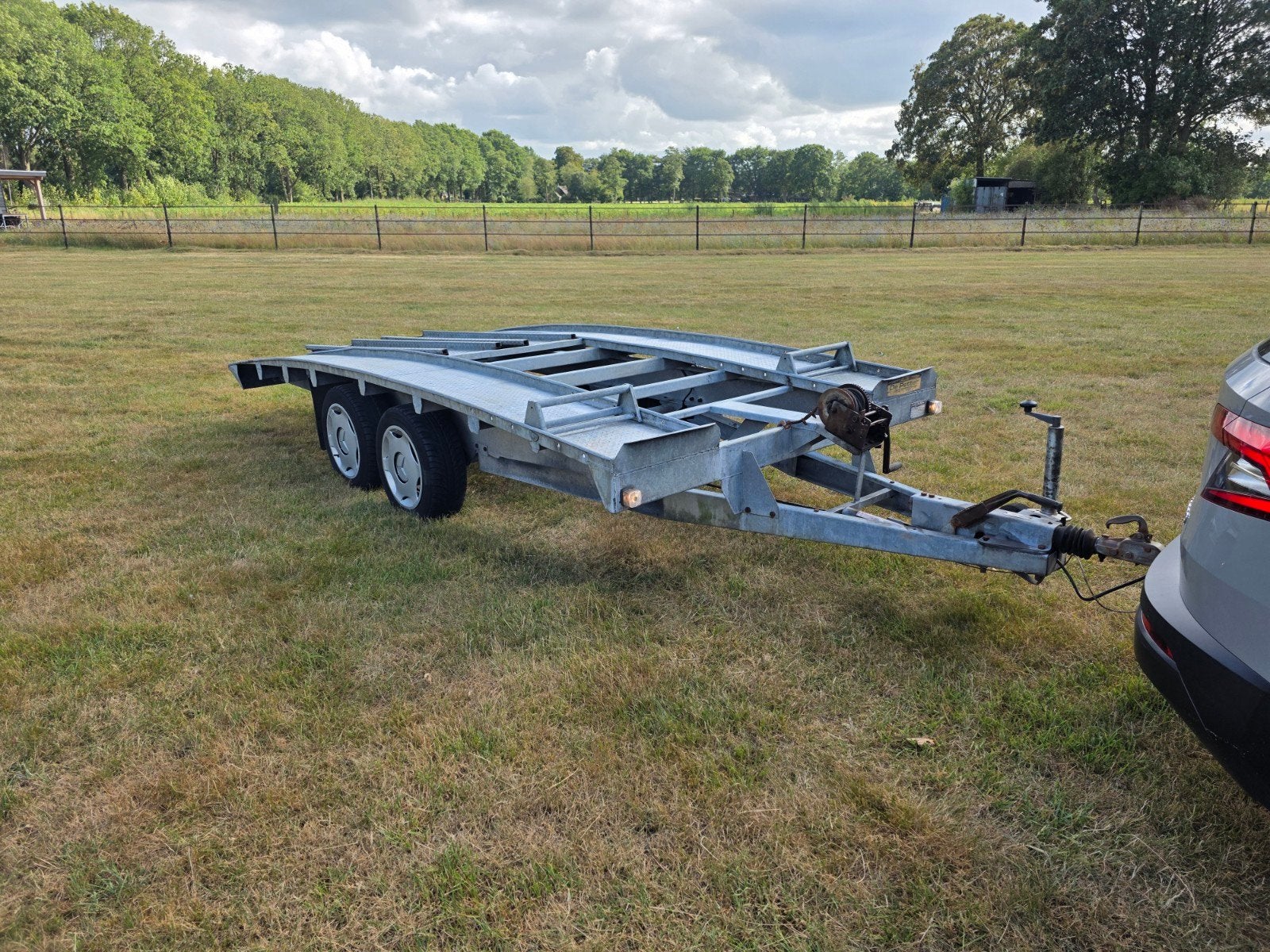Robuuste autotransporter - autoambulance, Auto diversen, Aanhangers en Bagagewagens, Ophalen, Gebruikt