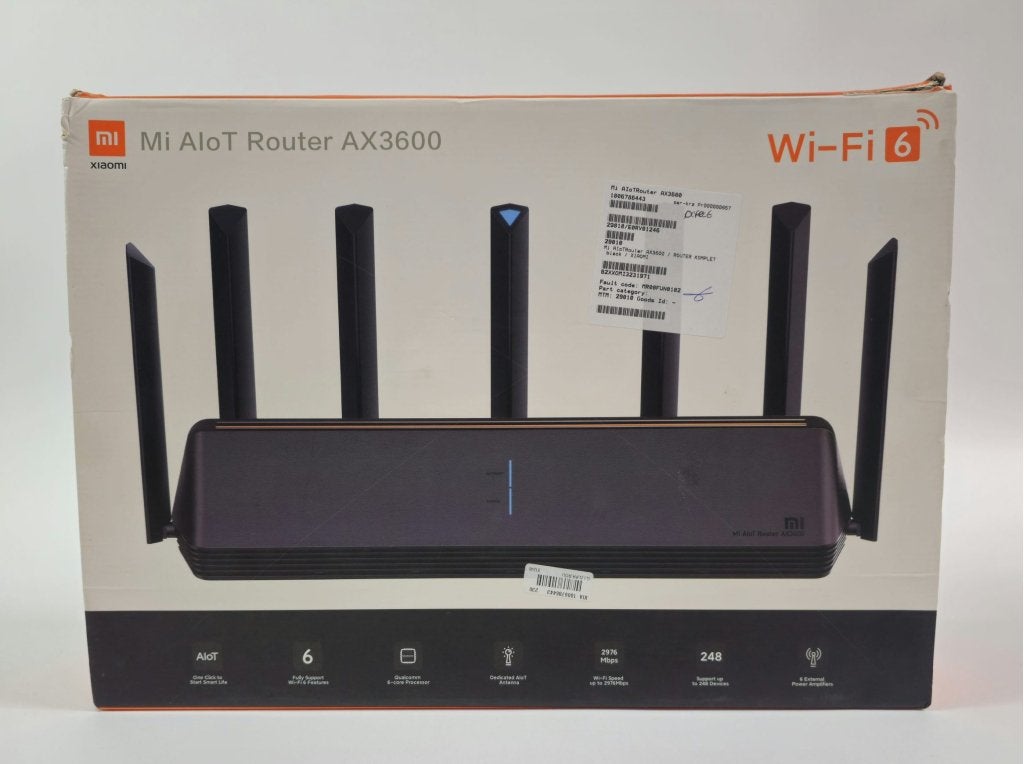 Xiaomi Mi AIoT Router AX3600 | Retourdeal, Router, Xiaomi, Support@xiaomi,com, Nieuw