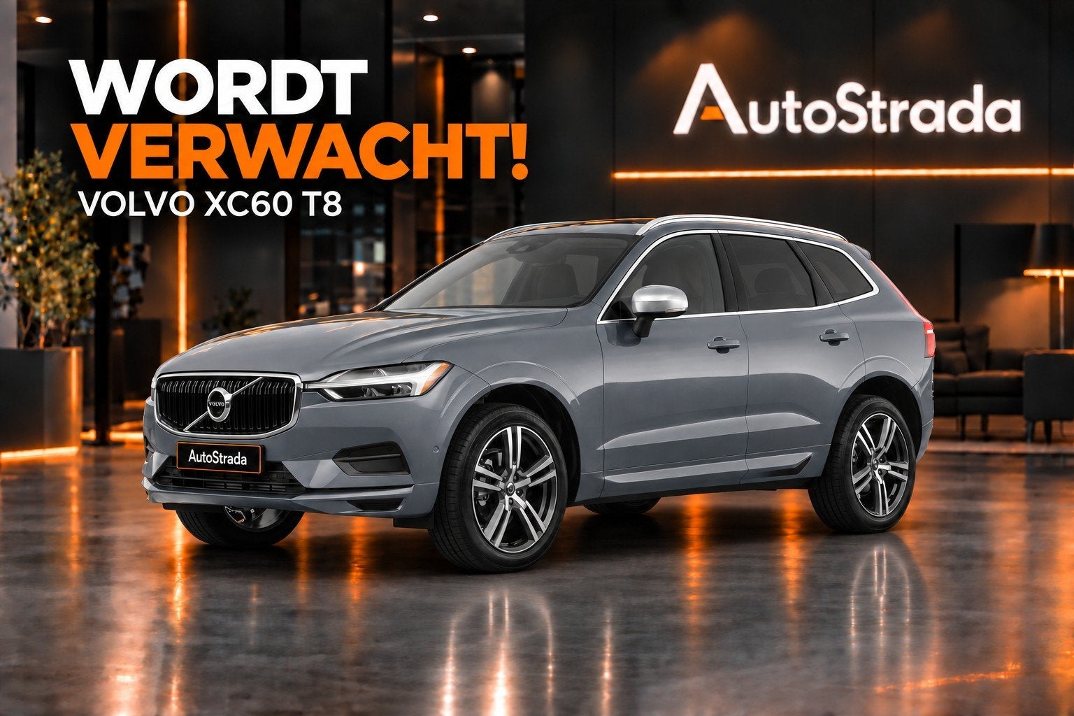 Volvo XC60 T8 R-Design Twin Engine 407pk | Cruise | Pano | S, Dealer onderhouden, Gebruikt, 320 pk, Plug-in hybride