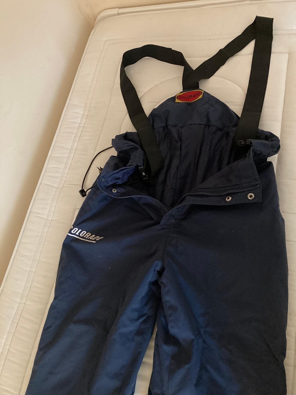 Skibroek blauw maat XL in nieuwstaat, Ophalen, Zo goed als nieuw, Maat 52/54 (L), Broek