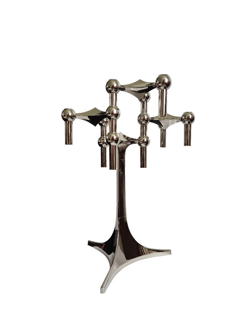 Schitterende Nagel Stoff BMF Quist kandelaar set, Overige merken, Nieuw, Ophalen of Verzenden, Metaal