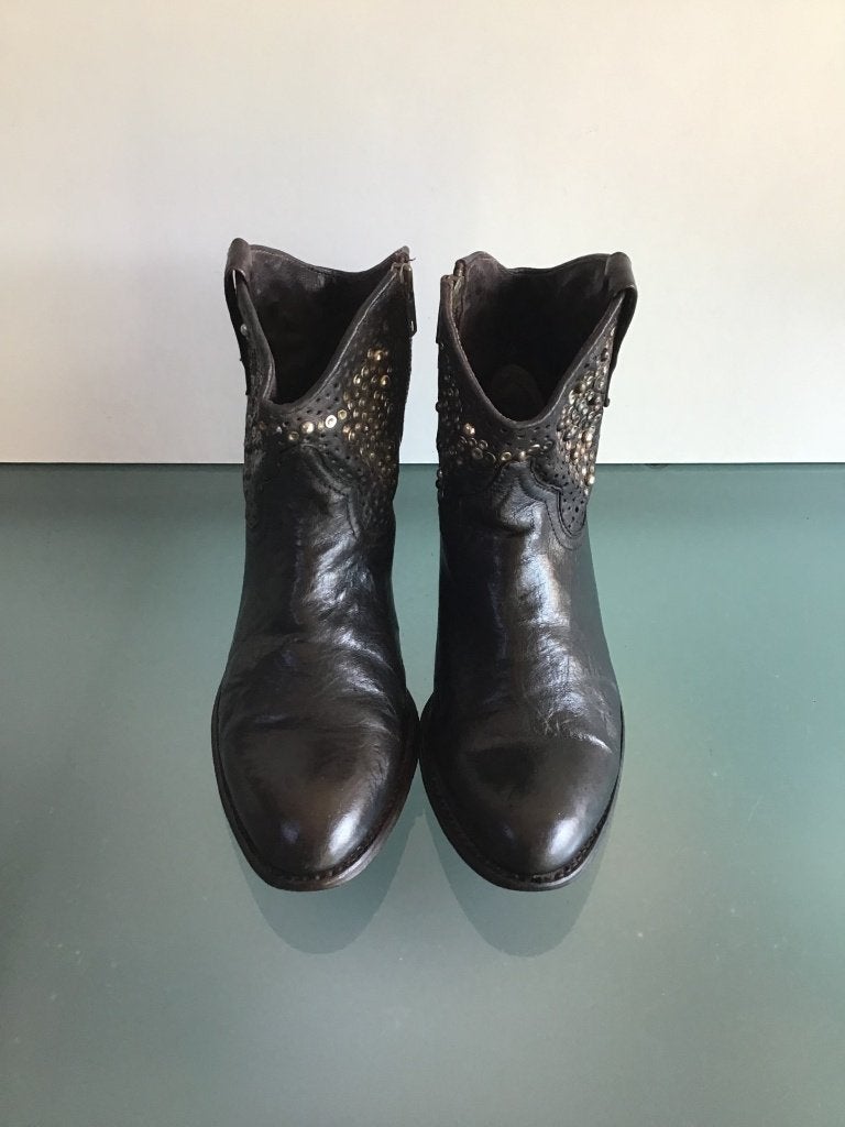 Sendra 39 bohemian bruine boots | Gratis verzenden, Sendra, Verzenden, Zwart, Lage of Enkellaarzen