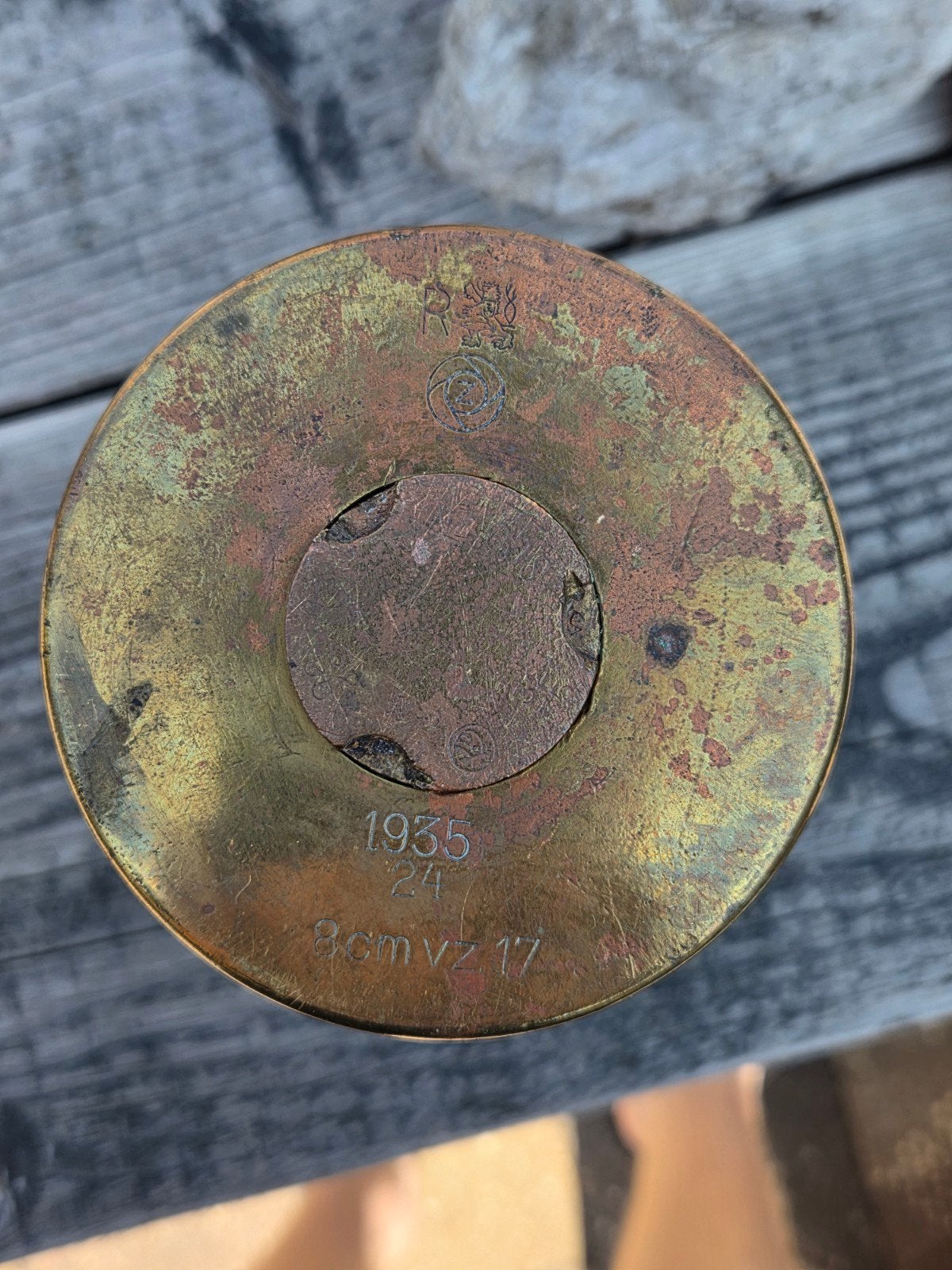 mooie skoda huls duits gebruikt ww2, Ophalen of Verzenden, Duitsland, Hulzen of Bodemvondsten