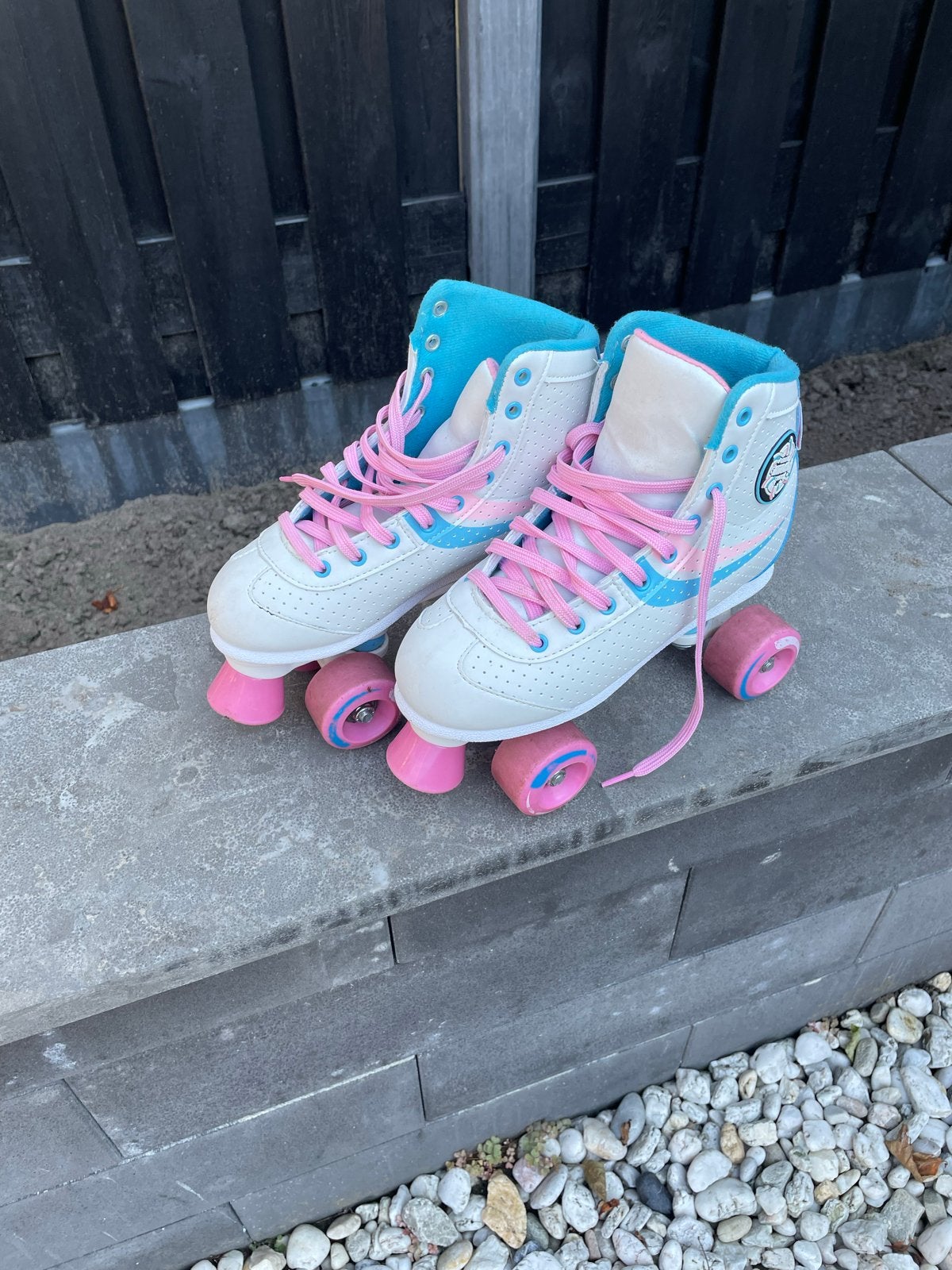 Retro Rollerskates  maat 36, Ophalen, Gebruikt, Kinderen