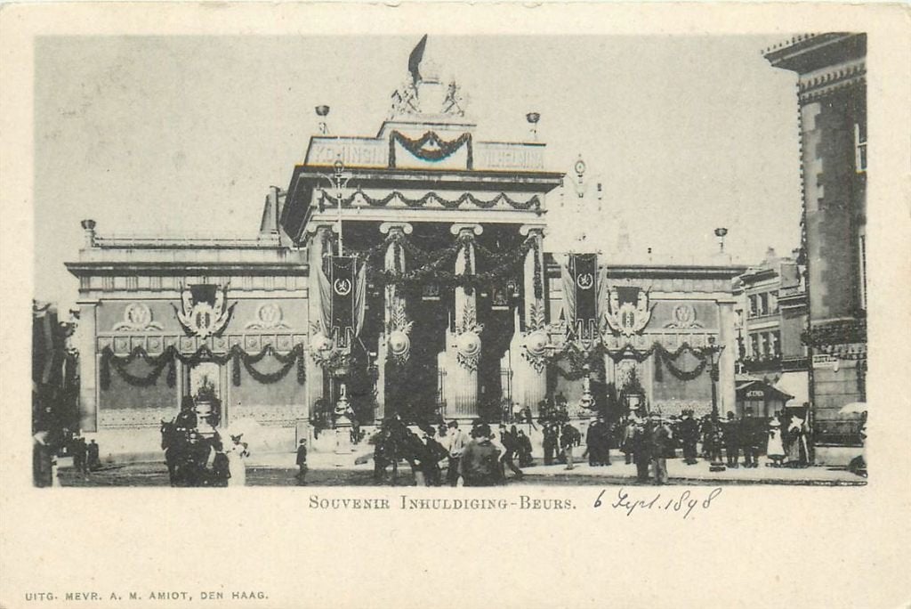 701-431-023 Amsterdam Beurs, Verzamelen, Ophalen of Verzenden, Voor 1920, Noord-Holland