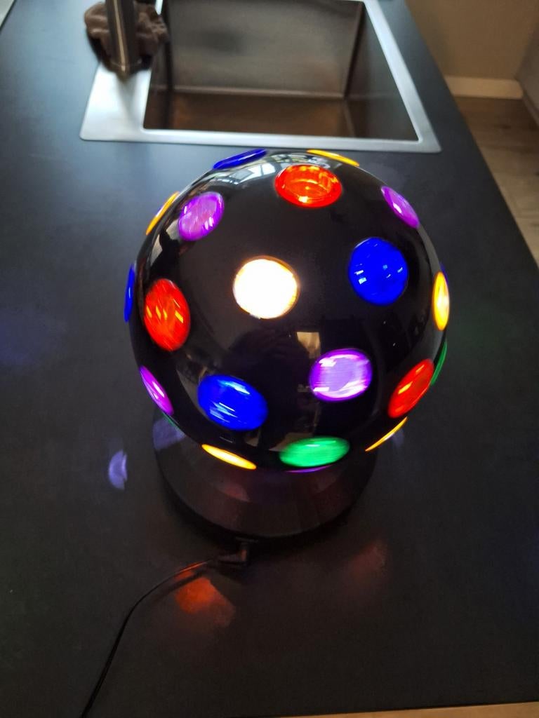 Disco lamp - Feestverlichting - Sfeervolle discolamp, Ophalen, Gebruikt, Feestelijk, Retro, Modern