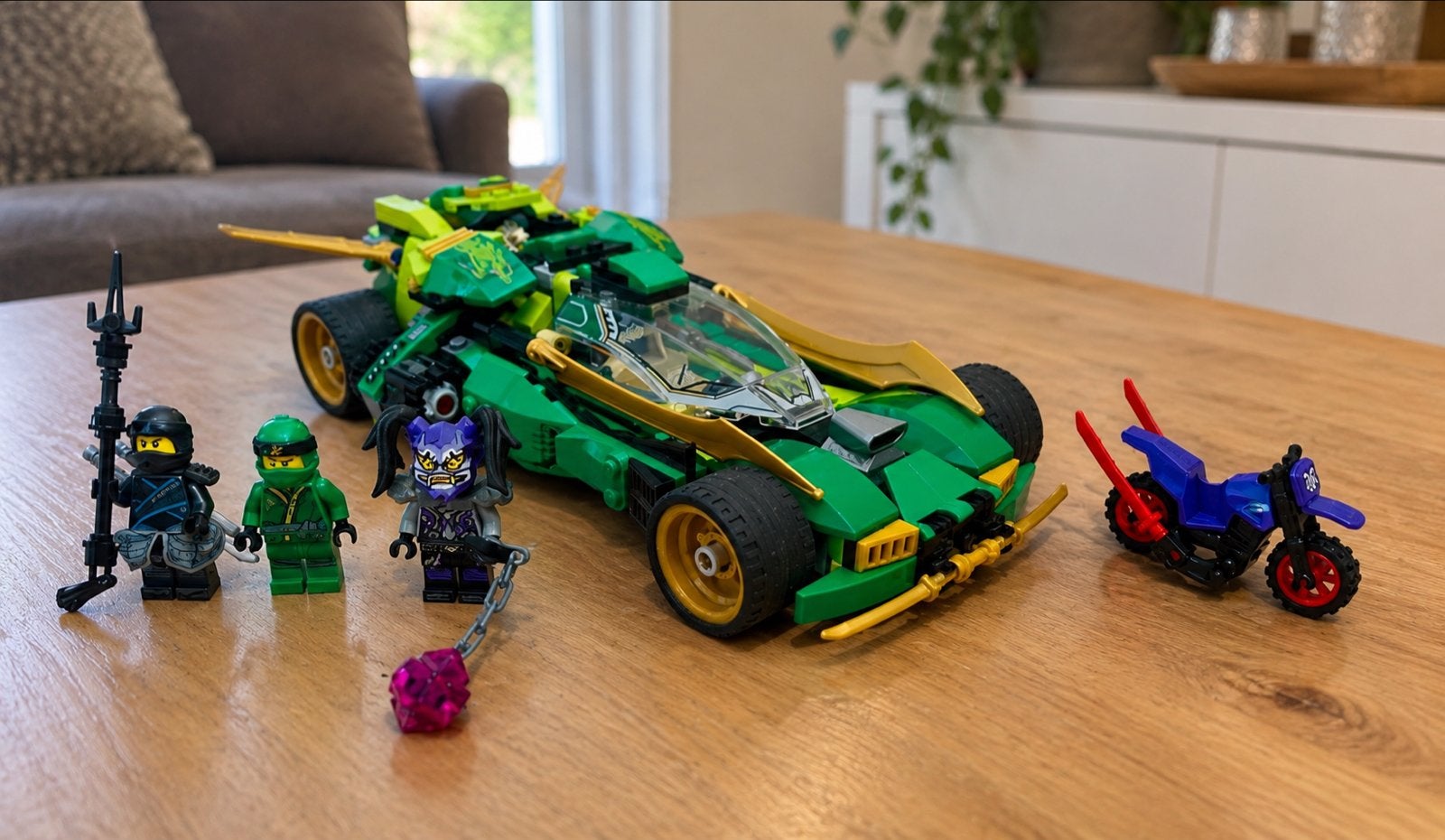 Lego Ninjago 70641 Lloyd's Nightcrawler, Gebruikt, Lego, Ophalen of Verzenden, Compleet