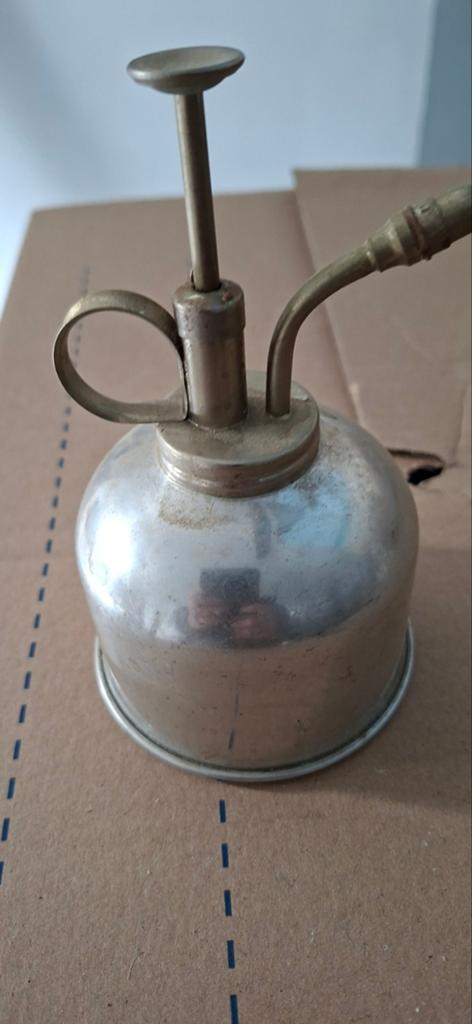 Vintage metal plantenspuit - Decoratief en functioneel, Antiek en Kunst, Ophalen of Verzenden