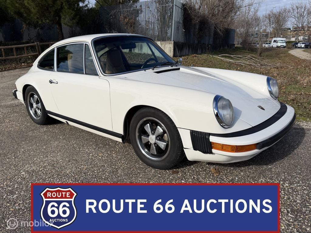 Porsche 911 | 1974 | Route 66 Auctions, Auto's, Overige carrosserieën, Zwart, Bedrijf, Porsche