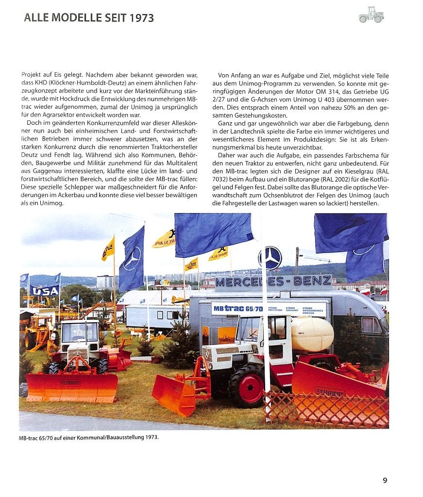 MB-TRAC Alle Modelle seit 1973, Boeken, Verzenden, Nieuw, Peter Schneider, Tractor en Landbouw