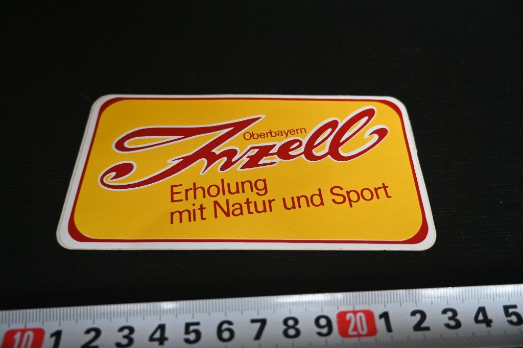 sticker Duitsland INZELL Oberbayern Erholung mit Natur LF460, Ophalen, Zo goed als nieuw