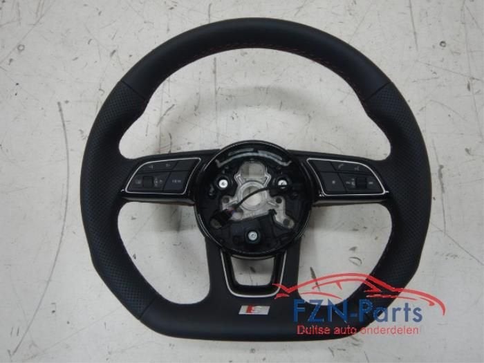 Audi A4/S4 A5/S5 8W S-Line Stuur MF+F1 Leer (Leder Leren), Auto-onderdelen, Besturing, Ophalen of Verzenden, Gebruikt