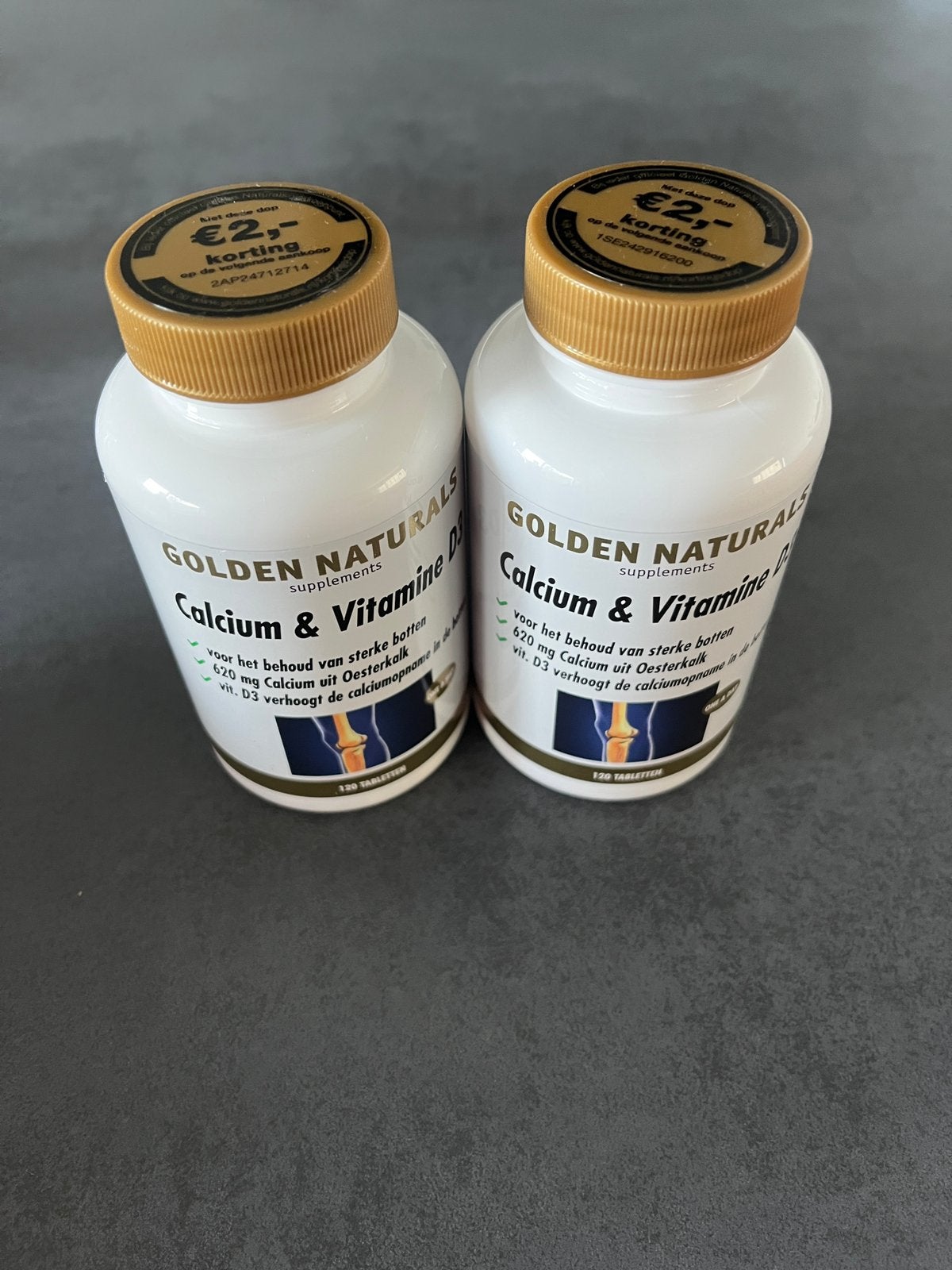 Golden Naturals Calcium & Vitamine D3, Ophalen of Verzenden, Nieuw, Overige typen