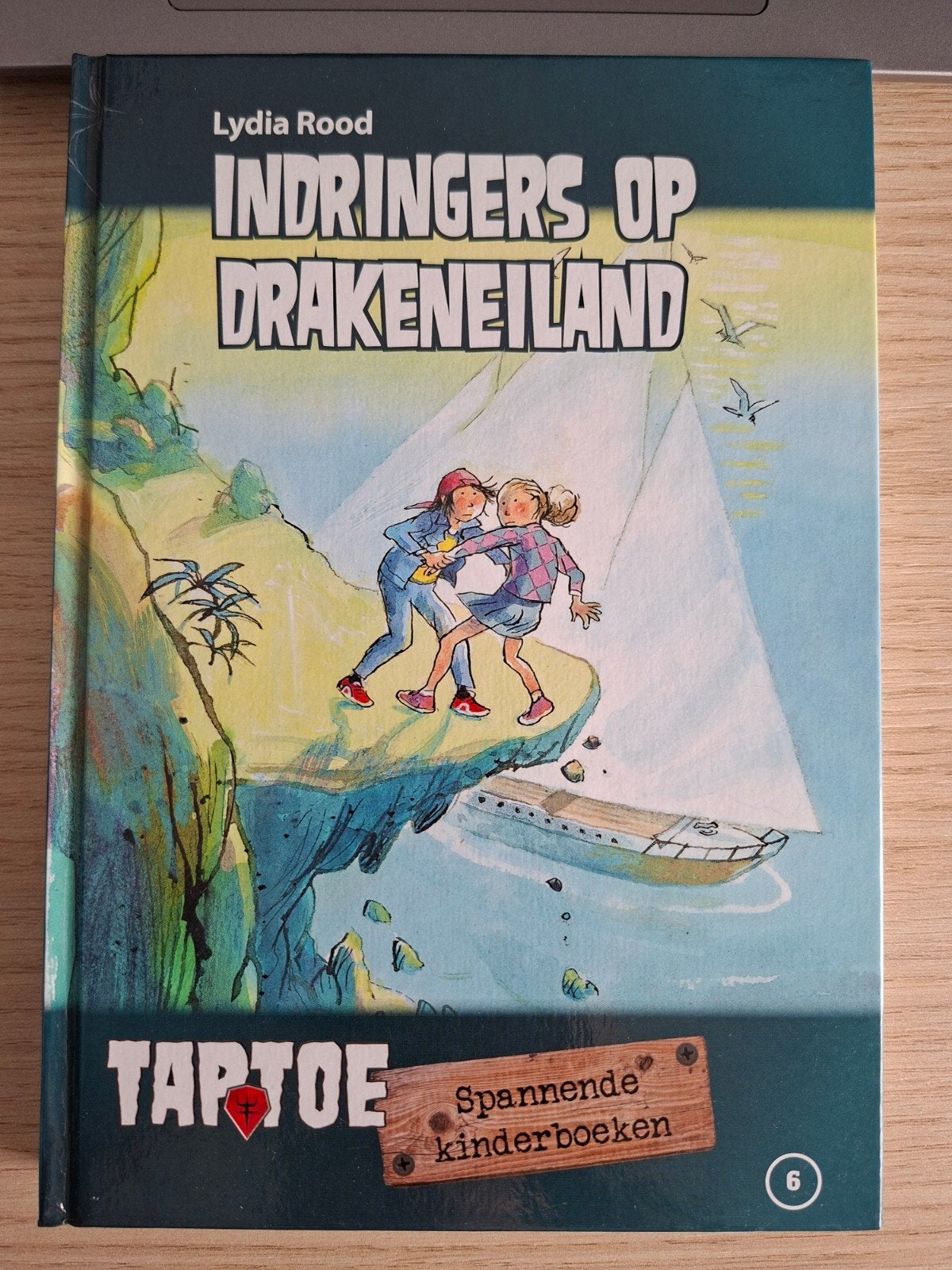 Lydia Rood - 6 - Taptoe - Indringers op drakeneiland, Ophalen, Fictie algemeen, Lydia Rood, Zo goed als nieuw