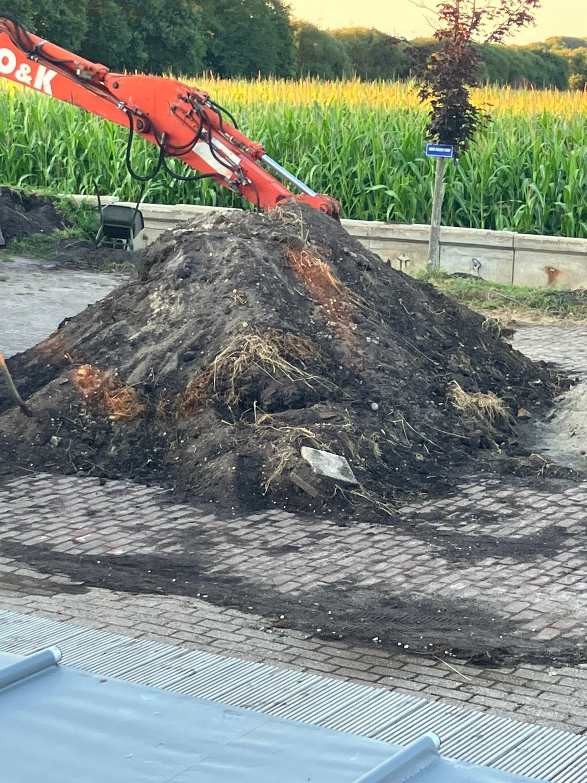 Zwarte grond gratis afhalen, Ophalen, Tuinaarde