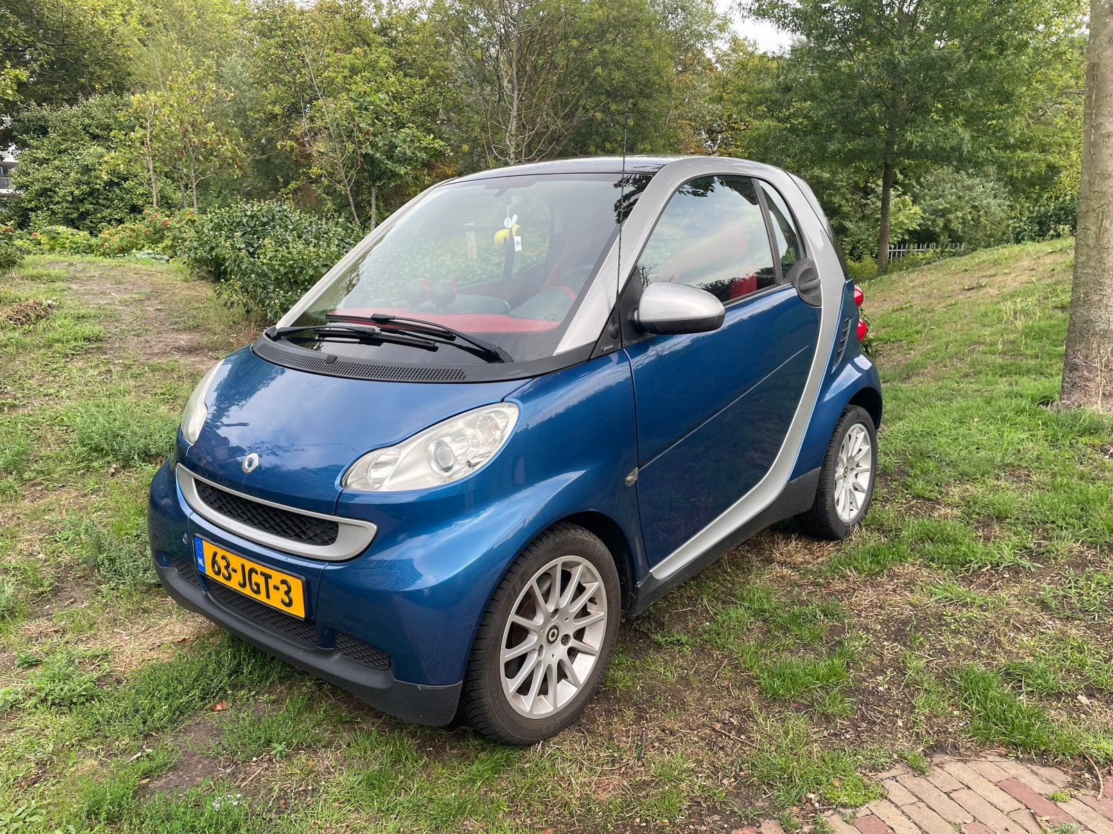 Smart ForTwo 1.0 52KW Coupe MHD Passion Automaat*AIRCO*, Auto's, Automaat, Achterwielaandrijving, 18 €/maand, 23 km/l
