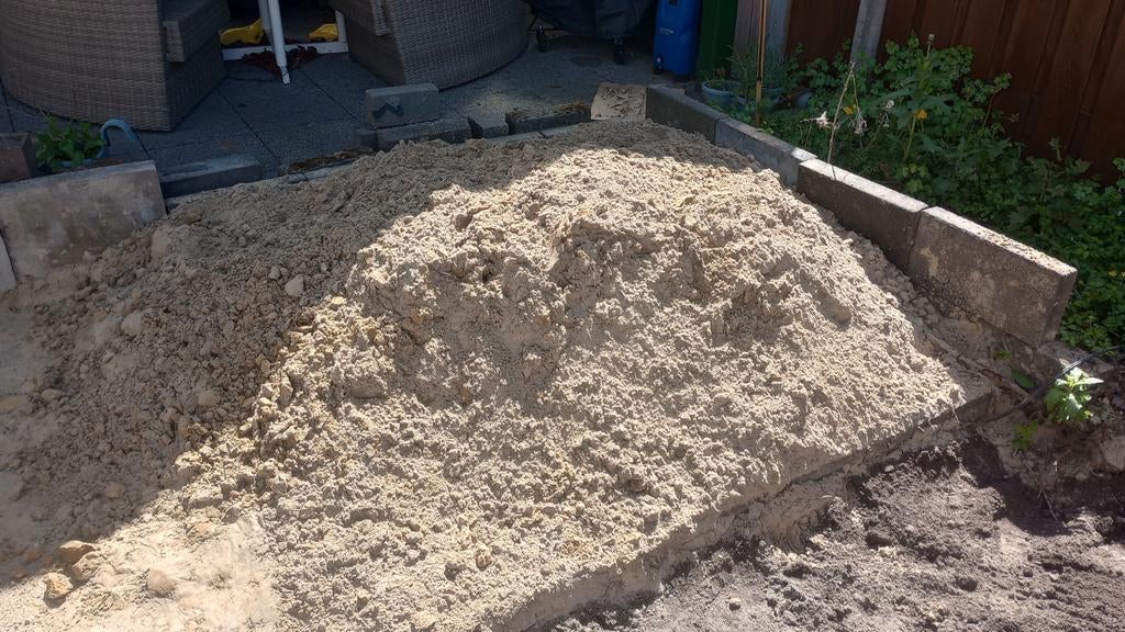 Zand nodig voor je volgende tuinproject? Zoek noet verder!, Ophalen, Ophoogzand