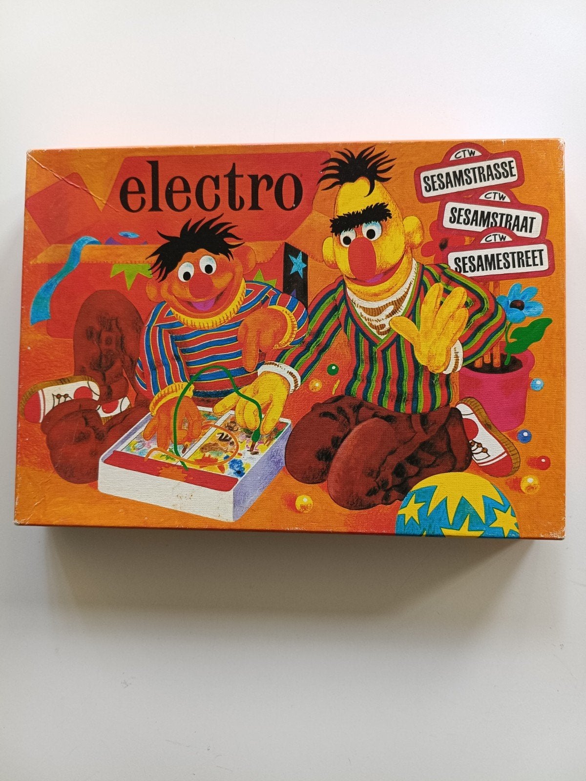 Electro Sesamstraat Jumbo met 7 bladen, Ophalen of Verzenden, Gebruikt, Elektronica