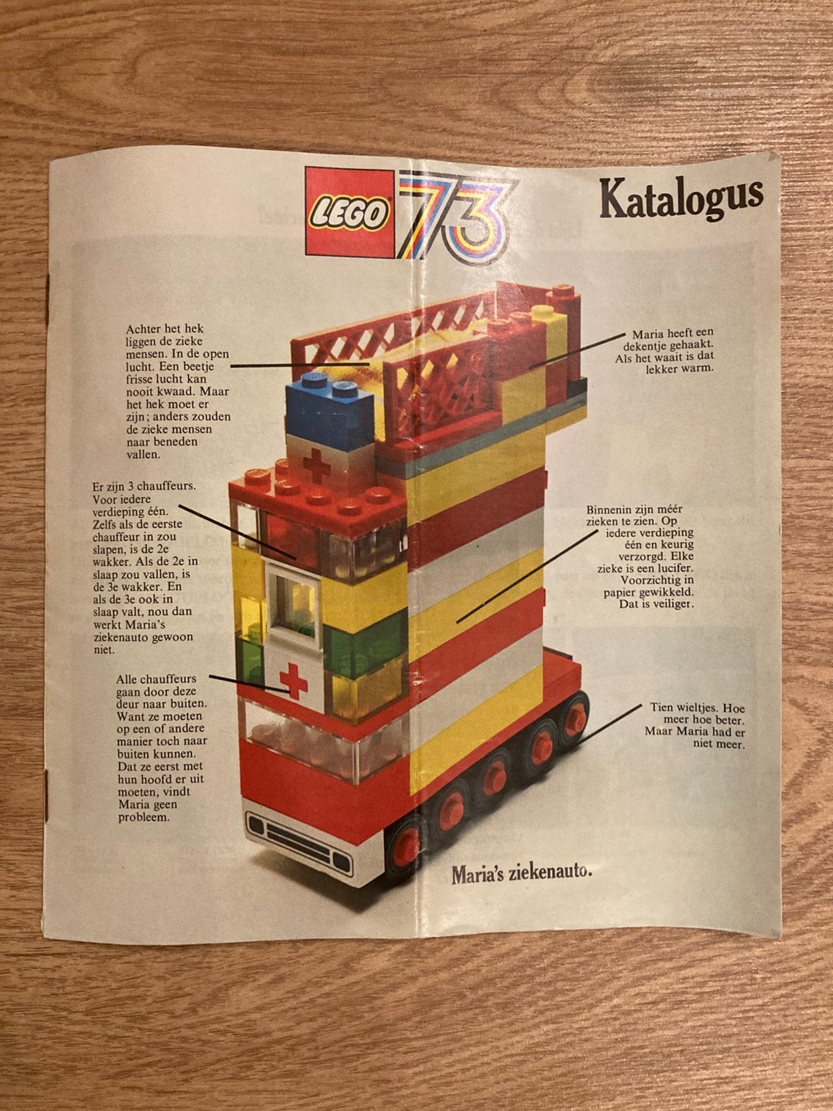 Lego catalogus 1973, Gebruikt, Overige thema's, Lego, Overige typen