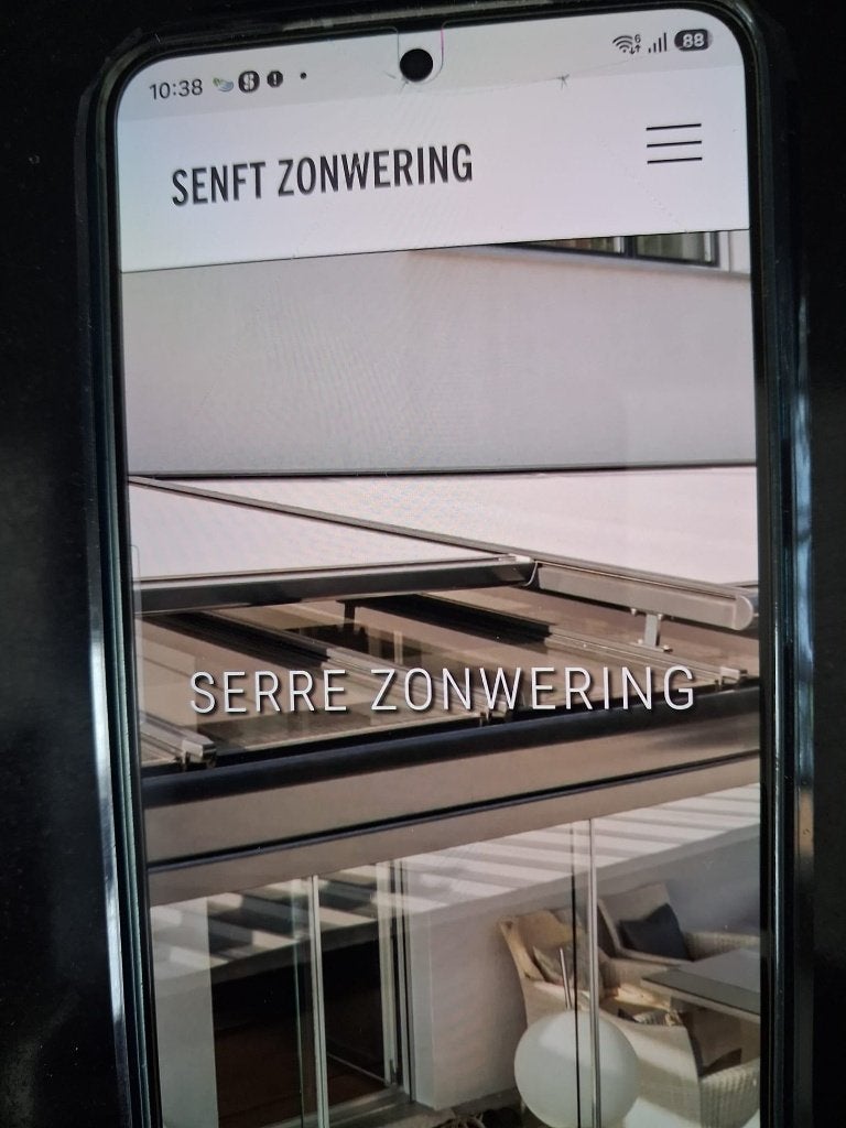 Veranda zonwering van Verano, Ophalen, Gebruikt, Overige typen, Elektrisch