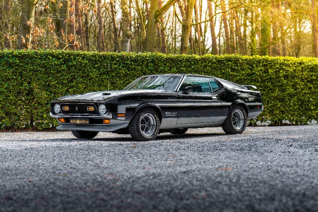 Ford Mustang Boss 351, Achterwielaandrijving, Bedrijf, Handgeschakeld, Mustang