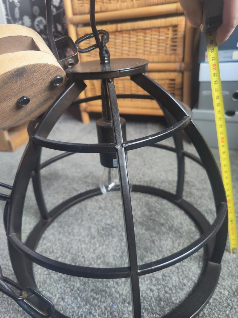 Industriële hanglamp nieuw, Ophalen, Nieuw, Minder dan 50 cm