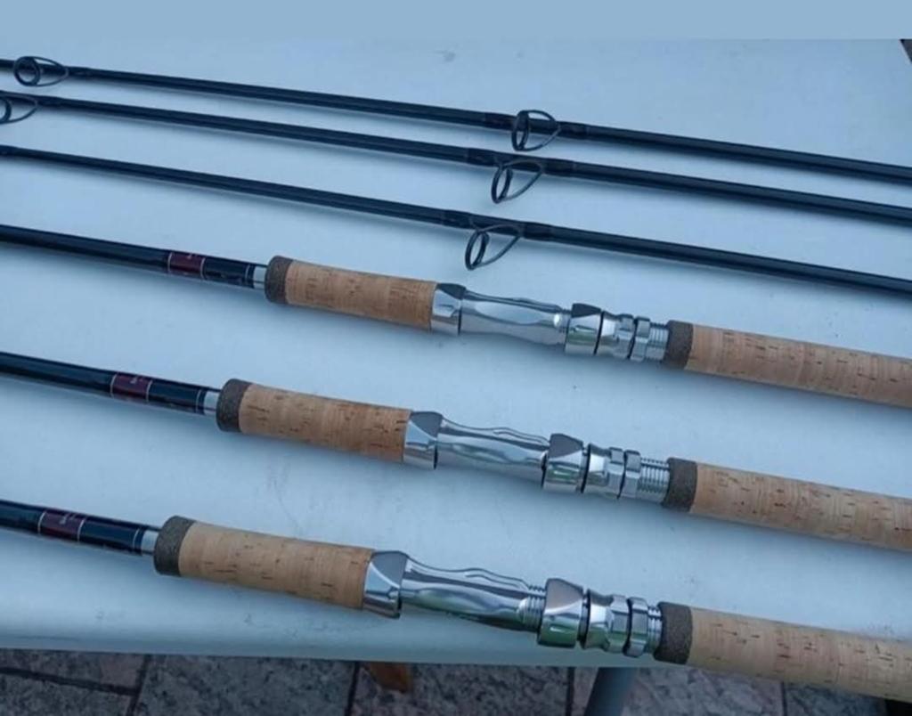 3 x BB hengels 13 feet Lucky strike, Ophalen of Verzenden, Werphengel