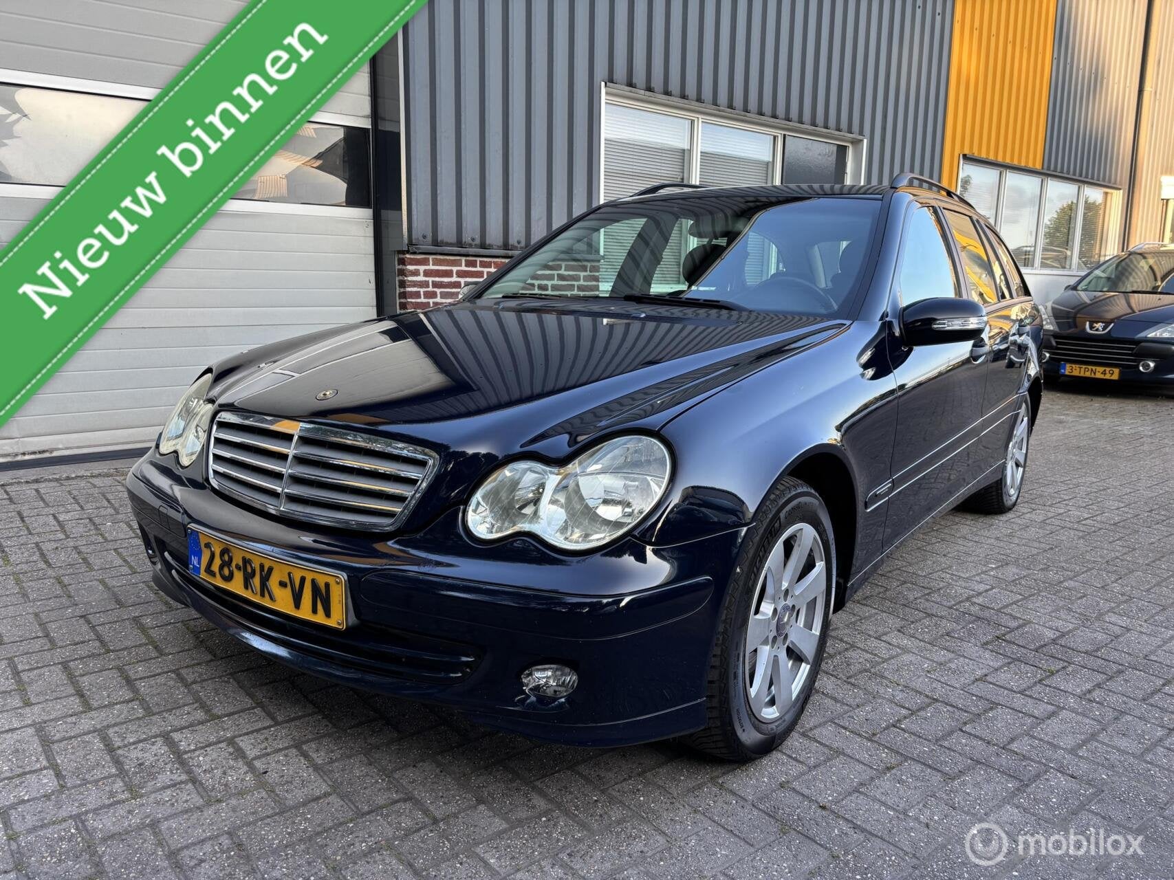 Mercedes C-klasse Combi 180 K. Classic NETTE AUTO! TREKHAAK!, Auto's, Mercedes-Benz, Achterwielaandrijving, Gebruikt, 1796 cc