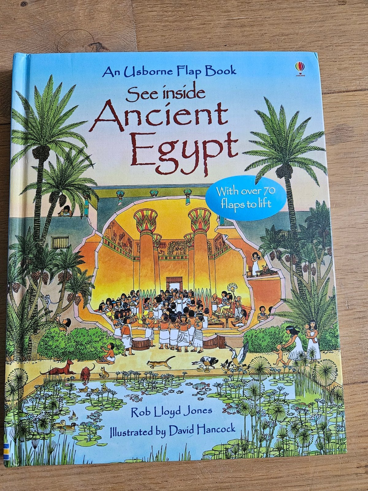 Usborne (English) Kijkje in het Oude Egypte Flapboek, Boeken, Ophalen of Verzenden