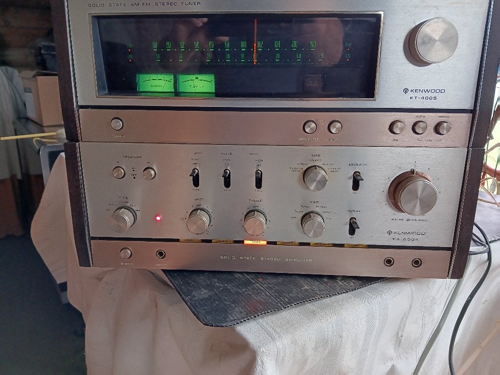 Versterker  Kenwood  Ka 6004, Ophalen