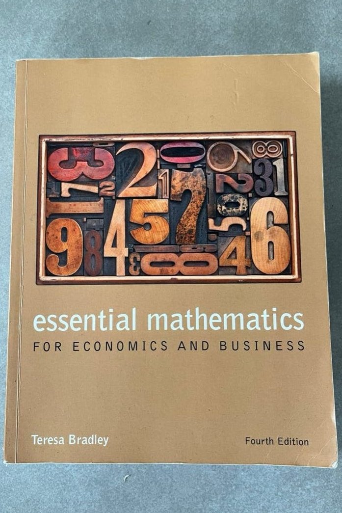 Essential Mathematics for Economics and Business (4e), Ophalen of Verzenden, Beta, Gelezen, WO