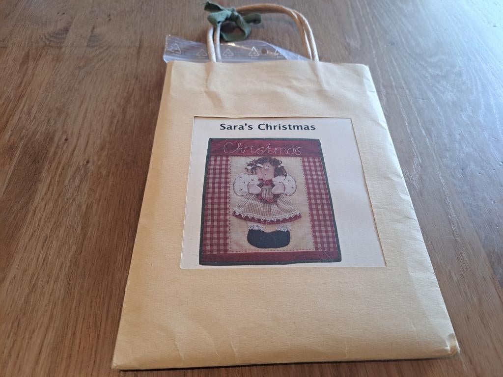 Sara's kerst quilt pakket - quilten, Ophalen of Verzenden, Nieuw, Knutselwerk