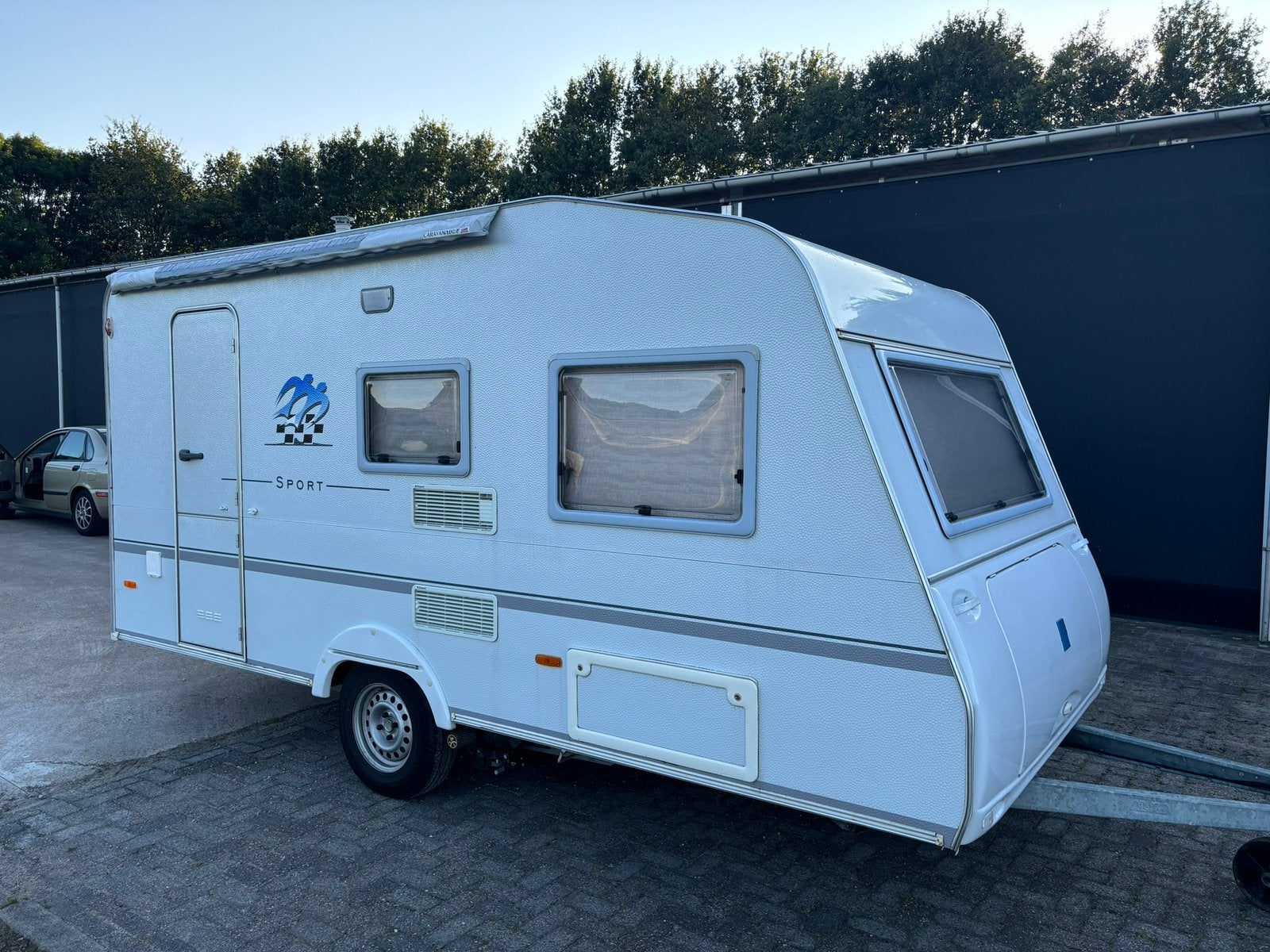 Knaus sport 420 met mover en zakluifel, Caravans en Kamperen, Mover, Treinzit, 750 - 1000 kg, Particulier