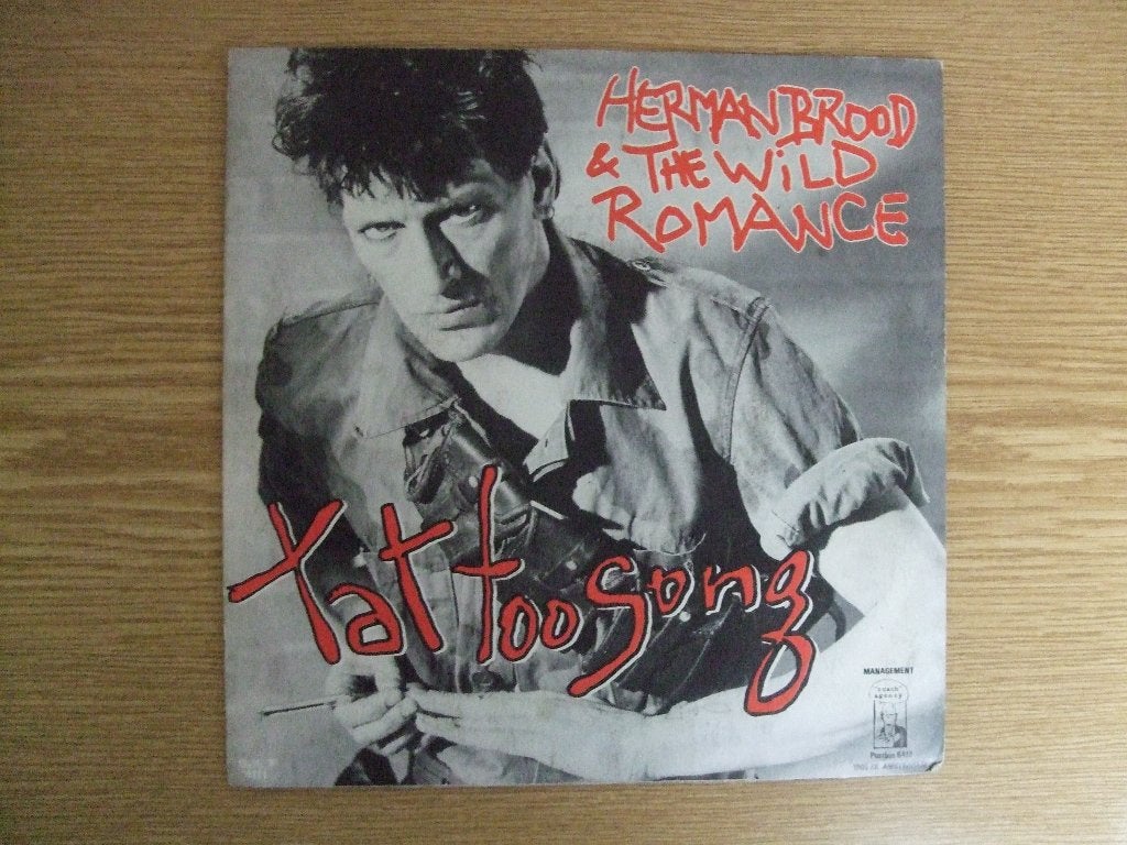 HERMAN BROOD & HIS WILD ROMANCE    TATTOO SONG / ANSWER AS A, Cd's en Dvd's, 7 inch, Ophalen of Verzenden, Zo goed als nieuw, Rock en Metal