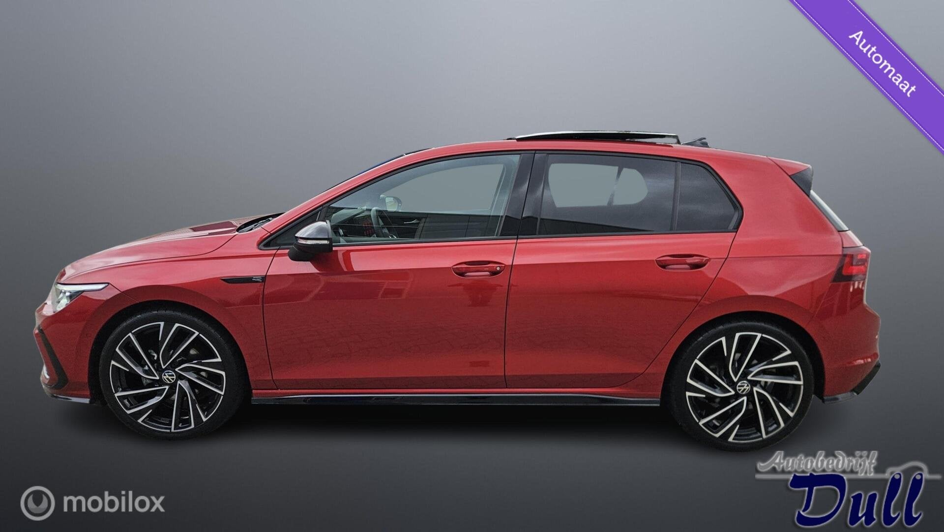 Volkswagen Golf 1.5 eTSI R-Line DSG Panoramadak 77504KM NWST, Auto's, Dealer onderhouden, 4 cilinders, Leder, Bedrijf