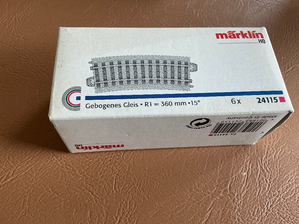 Marklin C rails 24115, Wisselstroom, Nieuw, Rails, Ophalen of Verzenden
