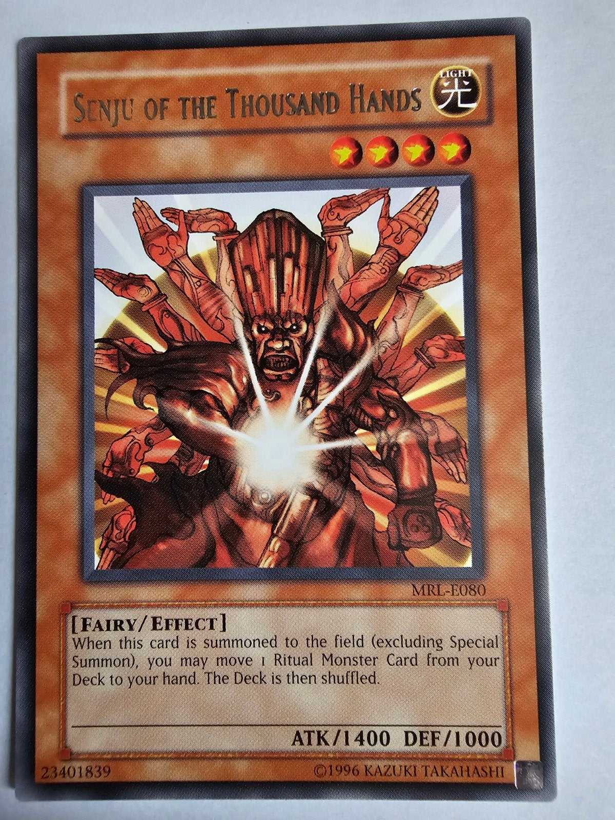 Senju of the Thousand Hands - 3 kaarten (2x 1st Edition), Verzenden, Zo goed als nieuw, Meerdere kaarten