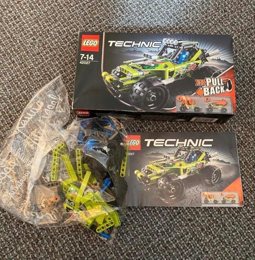 Lego Technic 42027 Desert Racer - Zo goed als nieuw, Verzenden, Lego, Zo goed als nieuw, Complete set