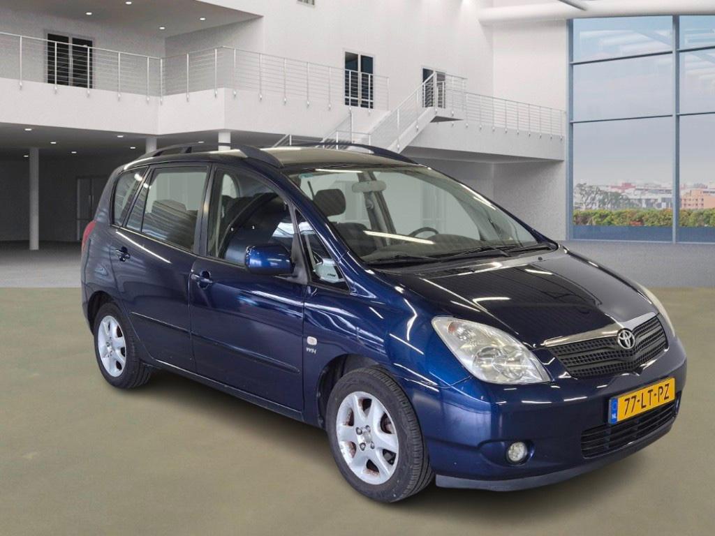 Toyota Corolla Verso 1.6 VVT-i Linea Luna/ VELGEN/ AIRCO, 450 kg, Gebruikt, 4 cilinders, Blauw