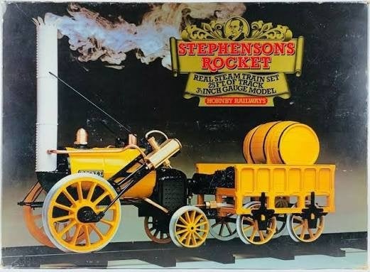 Hornby Stephensons Rocket stoomtrein livesteam!, Hobby en Vrije tijd, Modeltreinen | Overige schalen, Overige merken, Gelijkstroom