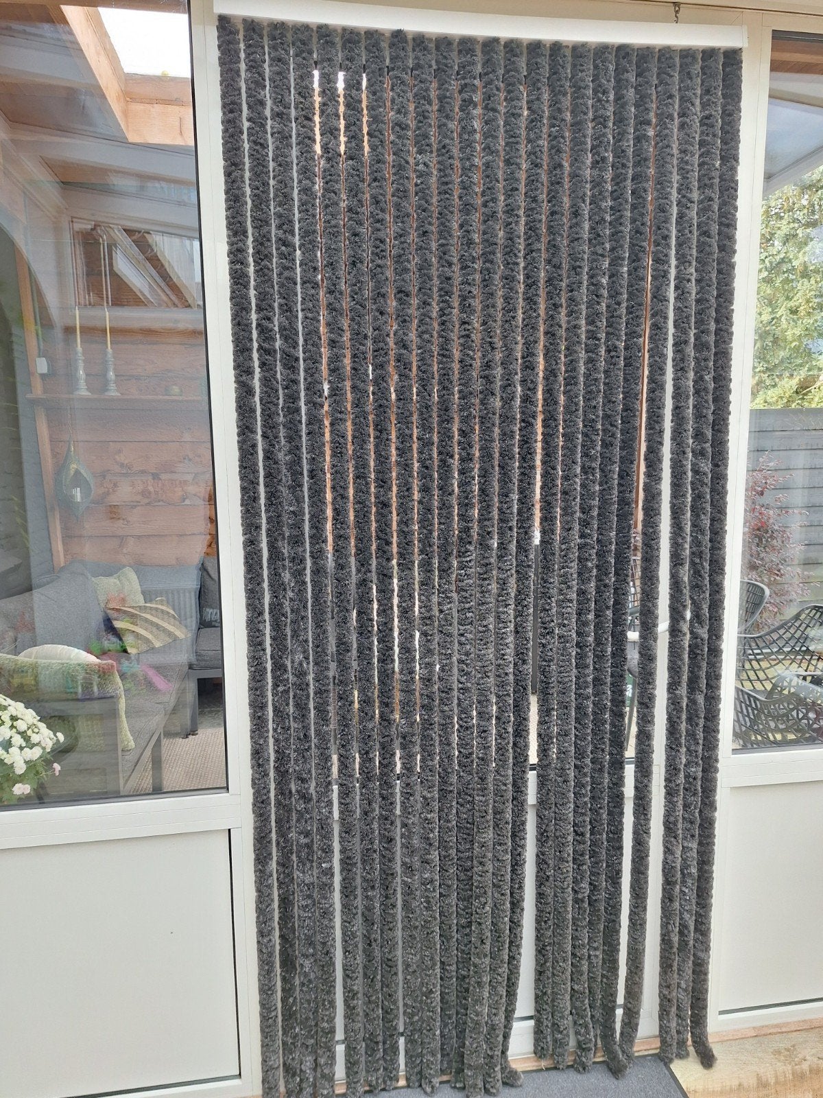 Kattenstaart vliegenhor - 100x220 cm, Ophalen, Gebruikt, 80 tot 100 cm, 215 cm of meer