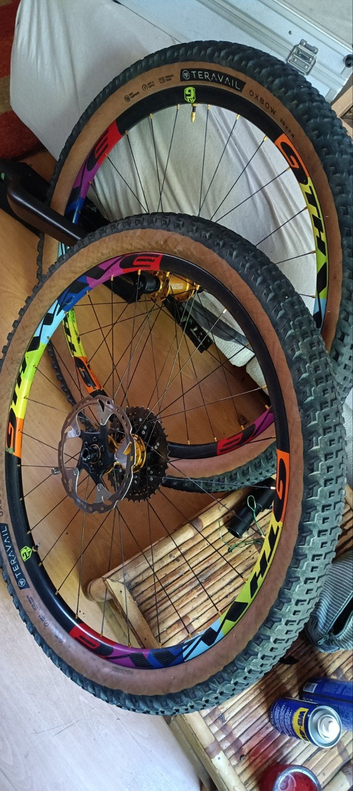 Ninth Wave 9th Wave 29" pro custom carbon wielset v Shimano, Ophalen, Gravelbike, Frame, Carbon