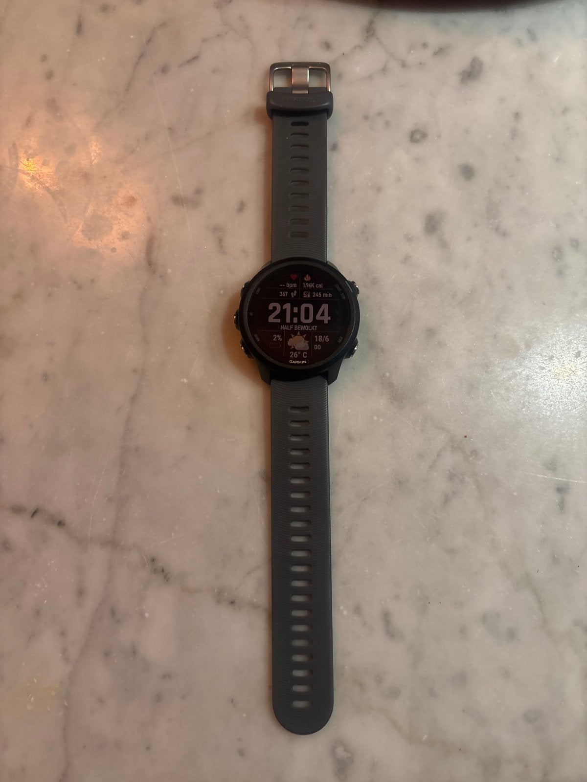 Garmin Forerunner 245 GPS-hardloophorloge, Sieraden, Tassen en Uiterlijk, Sporthorloges, Afstand, Ophalen of Verzenden, Zo goed als nieuw