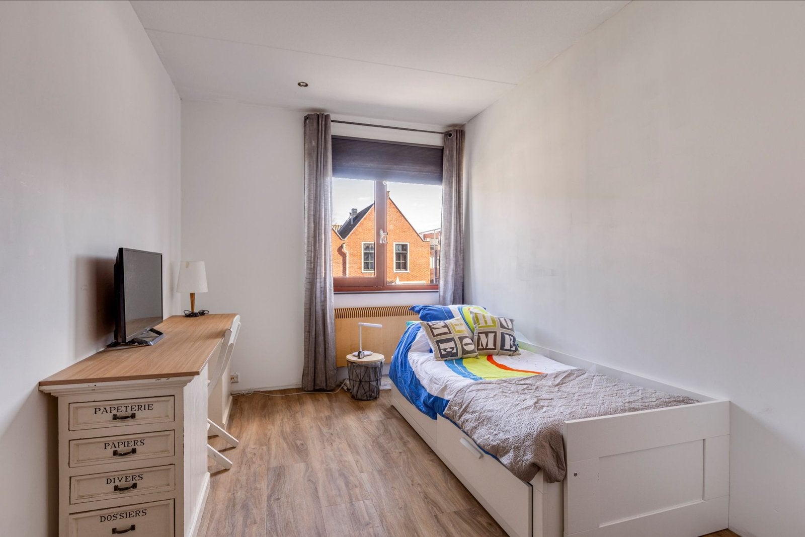 IKEA tweepersoonsbed 140x200 cm met lades, Ophalen, Tweepersoons, 140 cm, Zo goed als nieuw