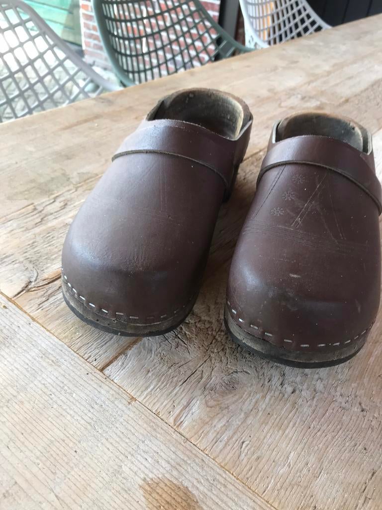 Simson schippers klompen, Ophalen, Zo goed als nieuw, Bruin, Werkschoenen