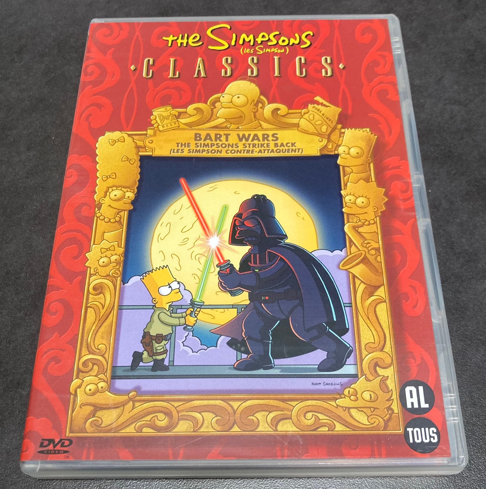 The Simpsons Classics: Bart Wars - The Simpsons Strike Back, Cd's en Dvd's, Ophalen of Verzenden, Komedie