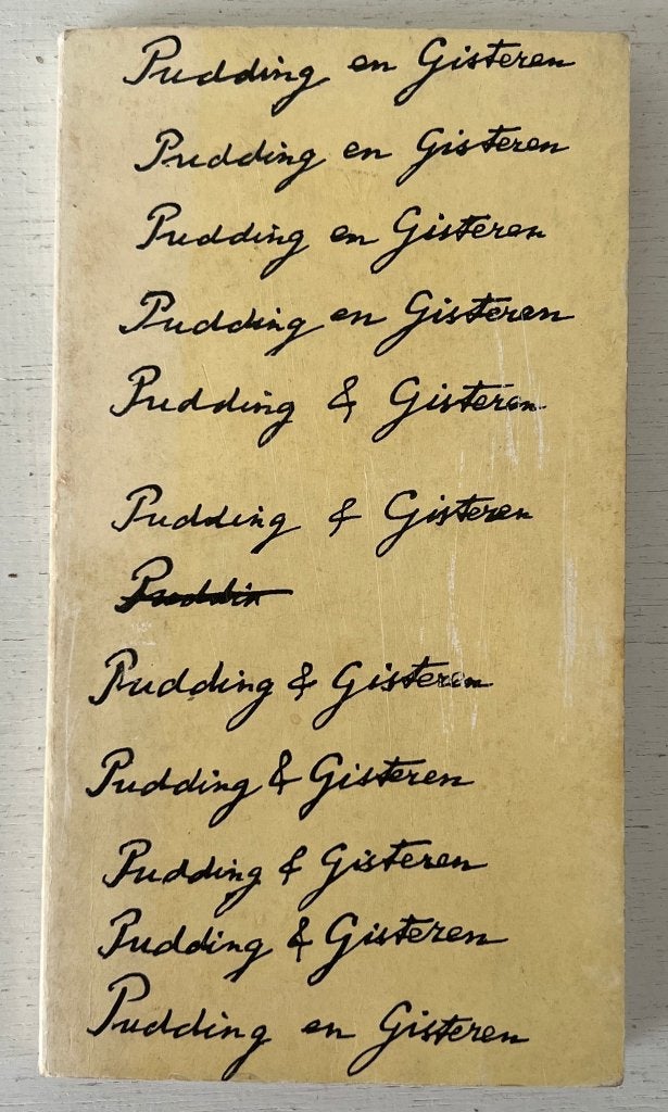 Pudding & Gisteren (1967), Ophalen of Verzenden, Gelezen, Moppen