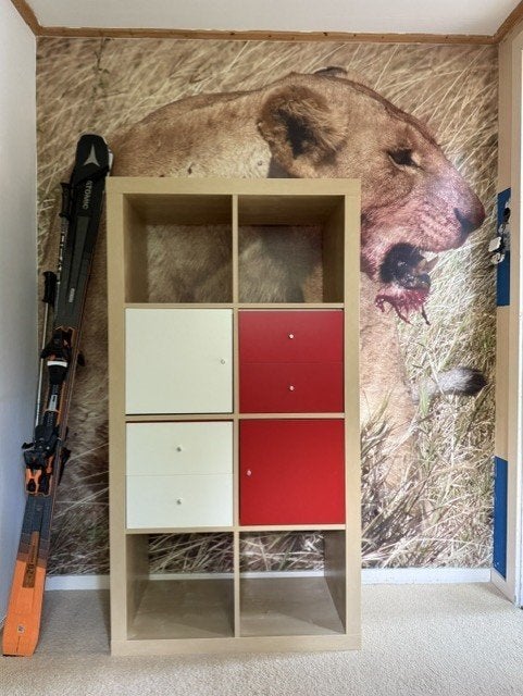 Ikea kastje, Ophalen, Gebruikt